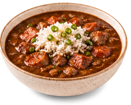 Chicken and sausage gumbo in Rosenberg TX