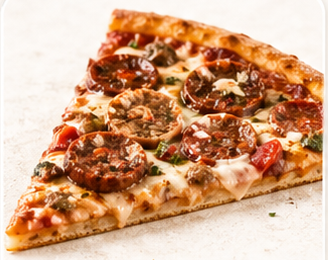 Cajun pizza at The Boudin Company